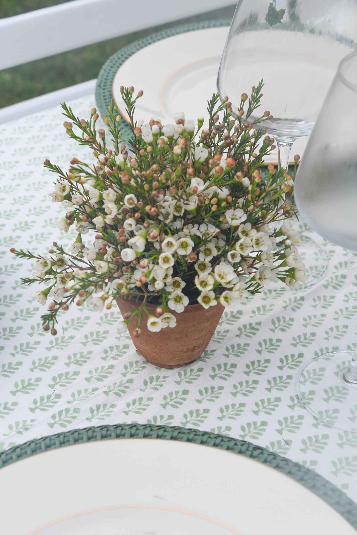 Antique Mini French Terracotta Planters