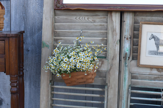 Vintage Hanging Longaberger Basket