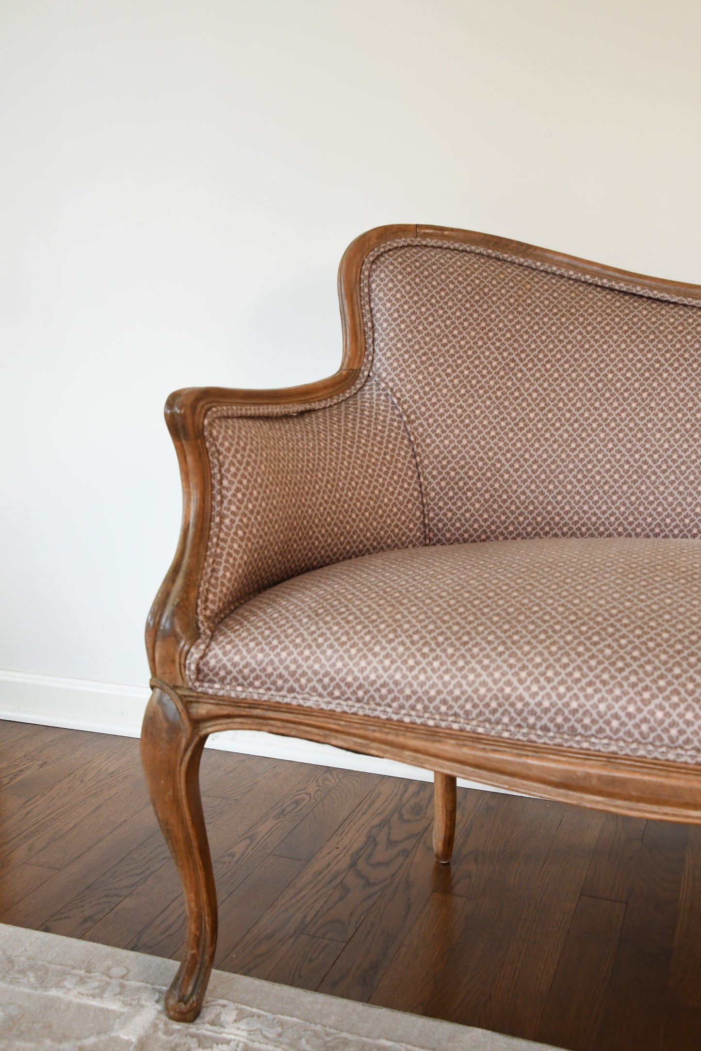 Vintage French Provencial Style Settee