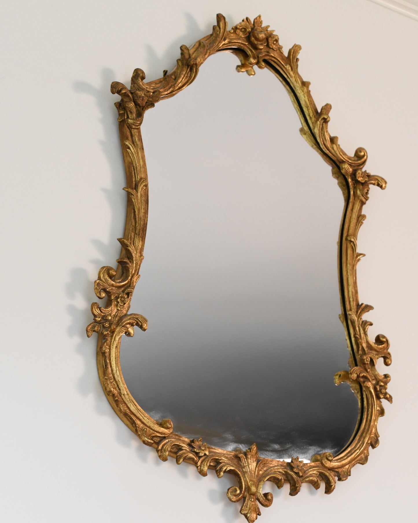 Vintage Gold Leaf Friedman Brothers Mirror