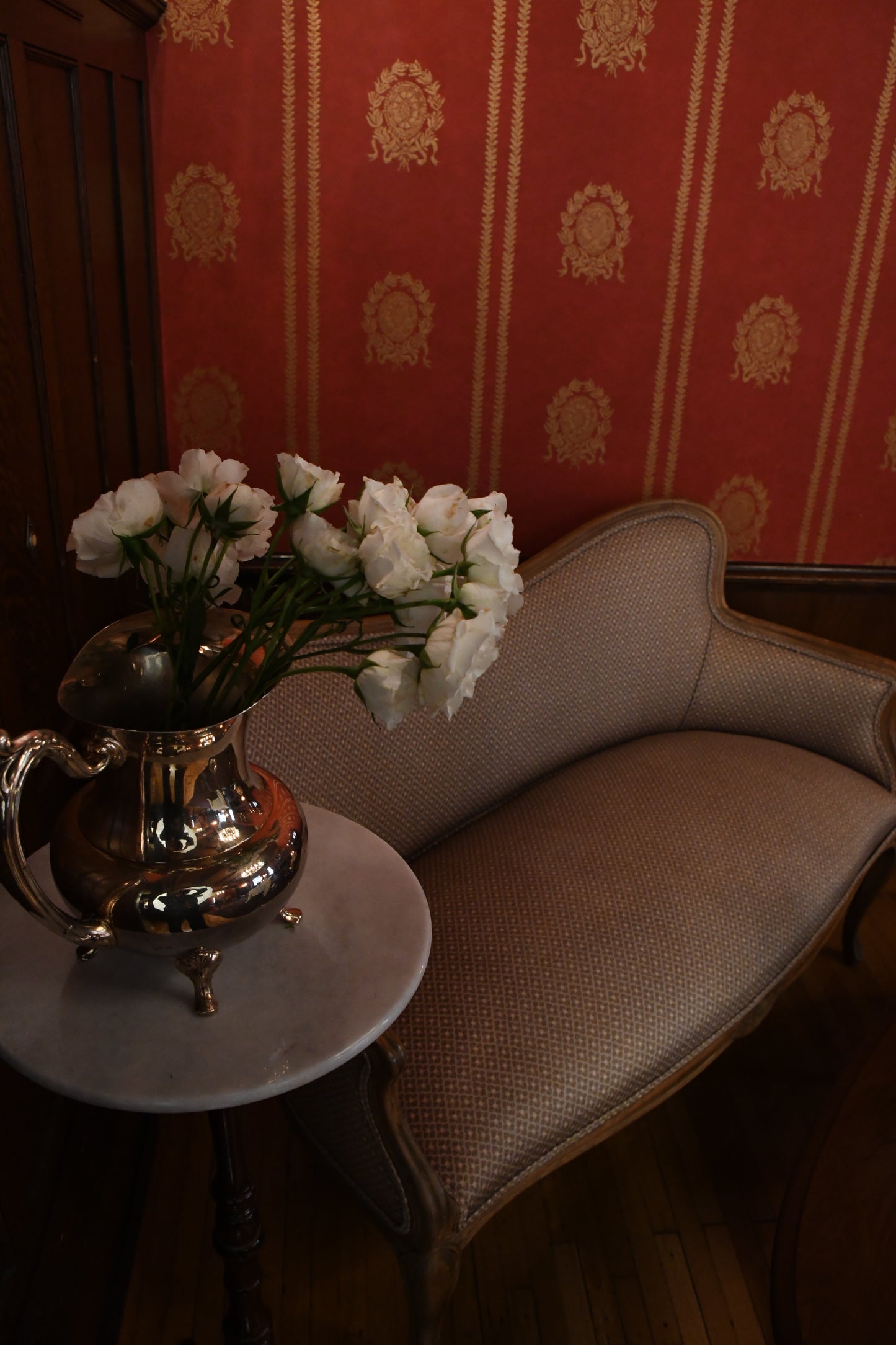 Vintage French Provencial Style Settee