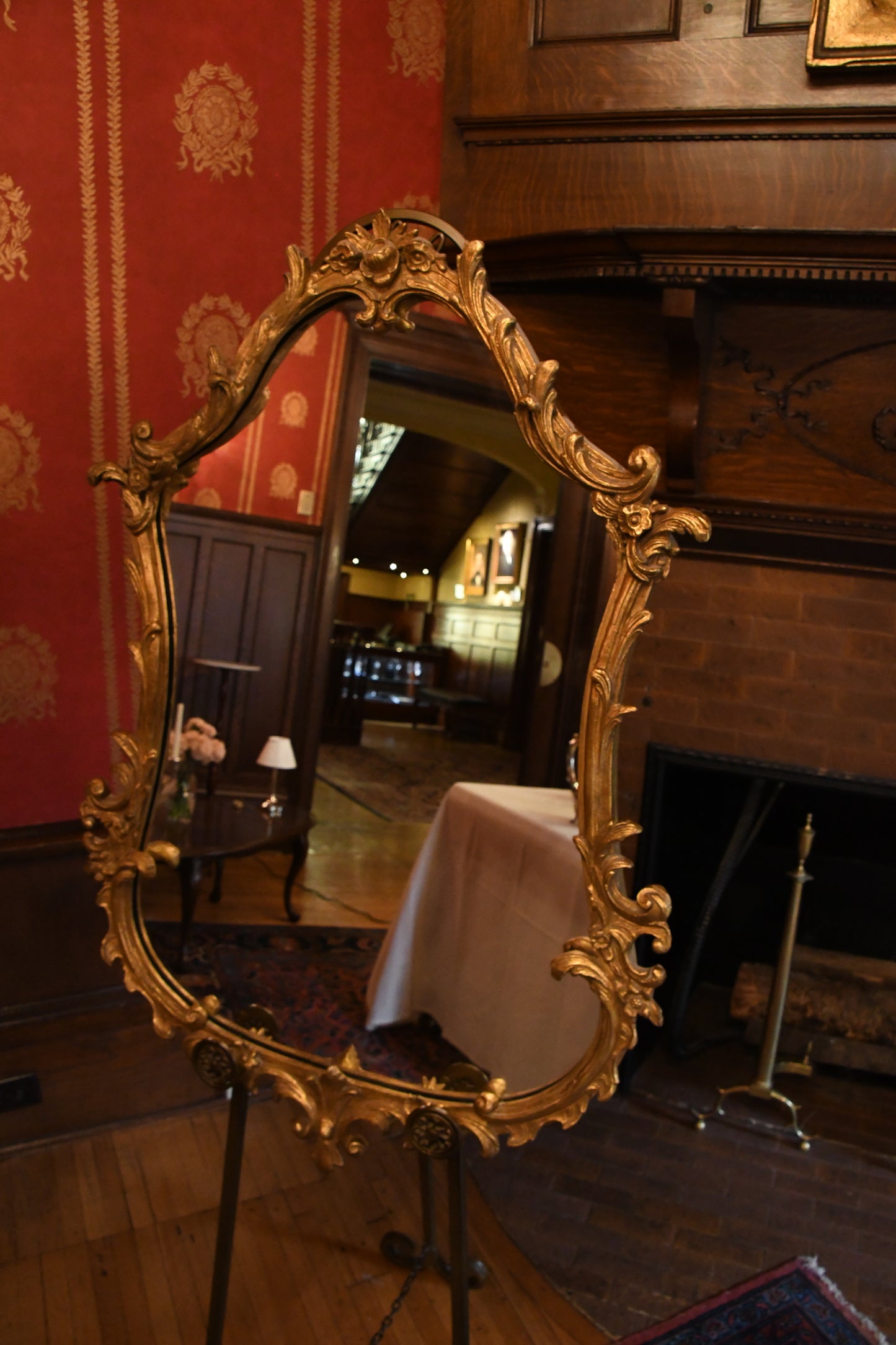 Vintage Gold Leaf Friedman Brothers Mirror