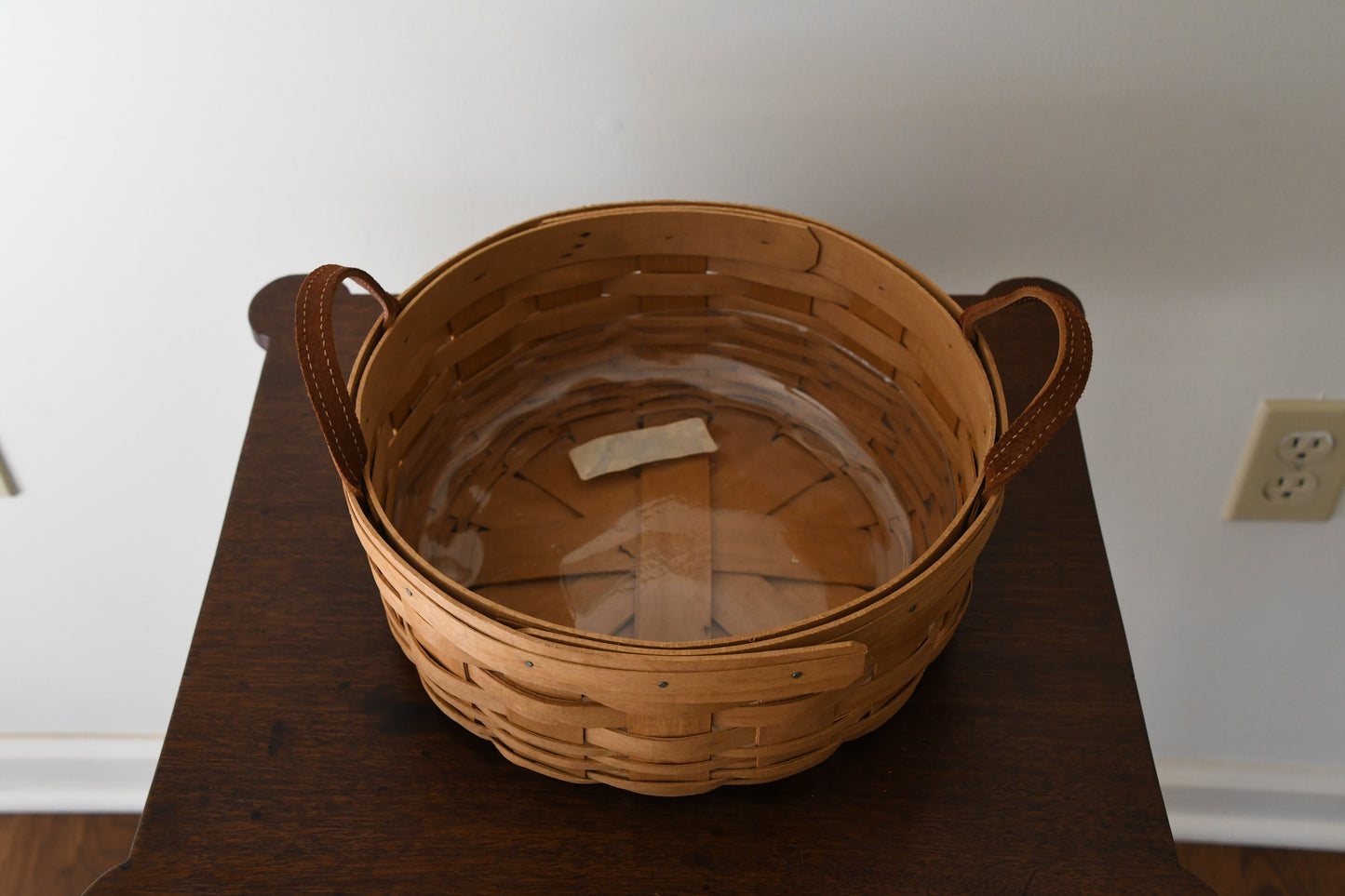 Vintage Longaberger Round Woven Basket