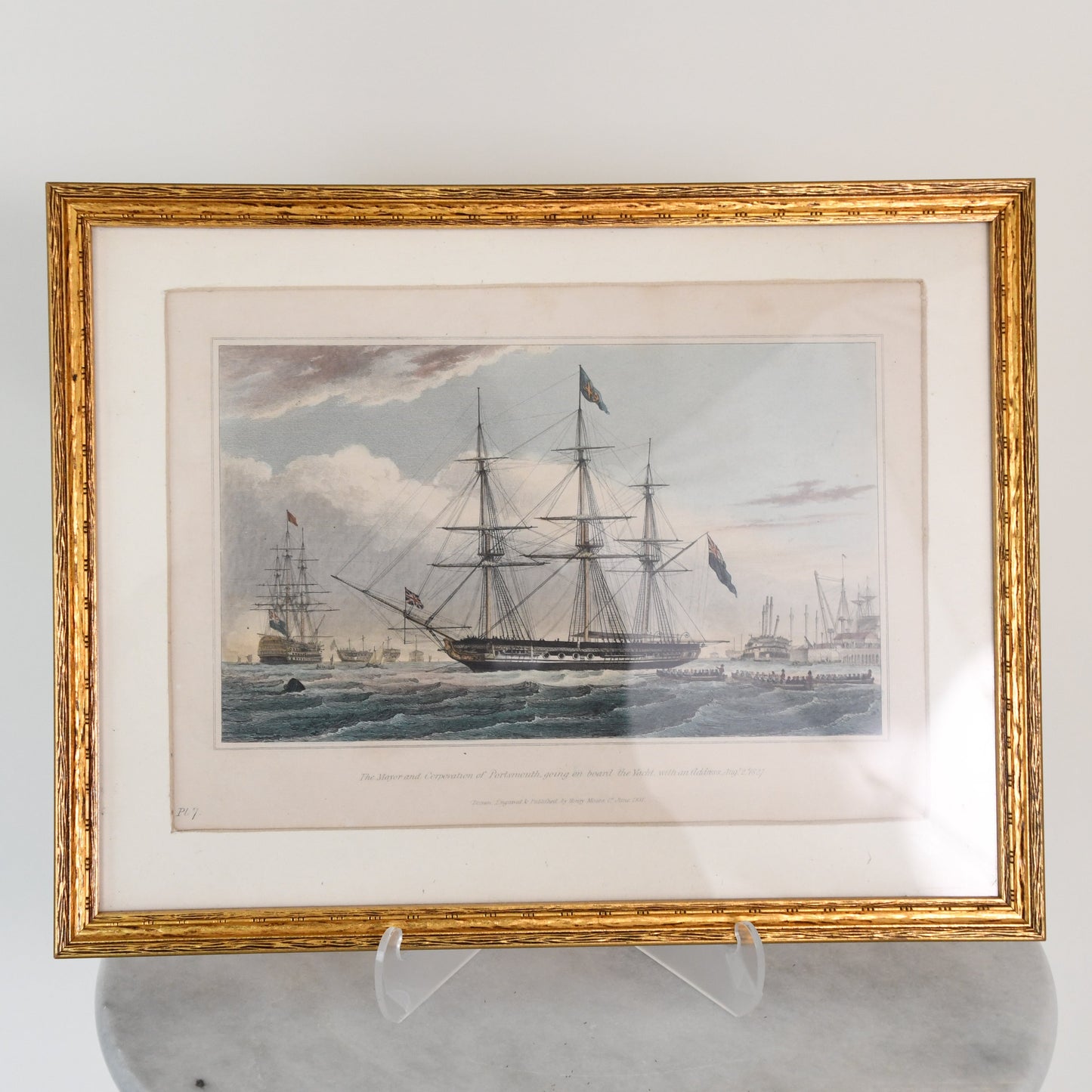 Antique Portsmouth Sail Print