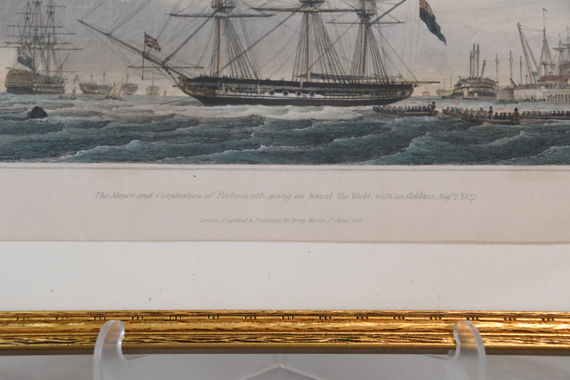 Antique Portsmouth Sail Print