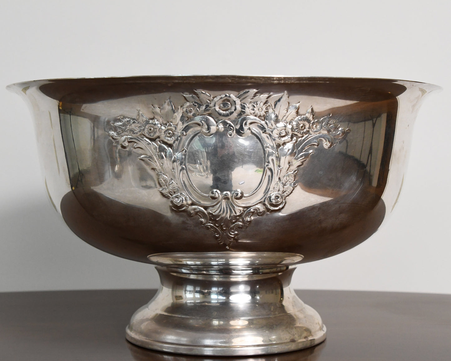Vintage Silver-Plated Celebration Bowl