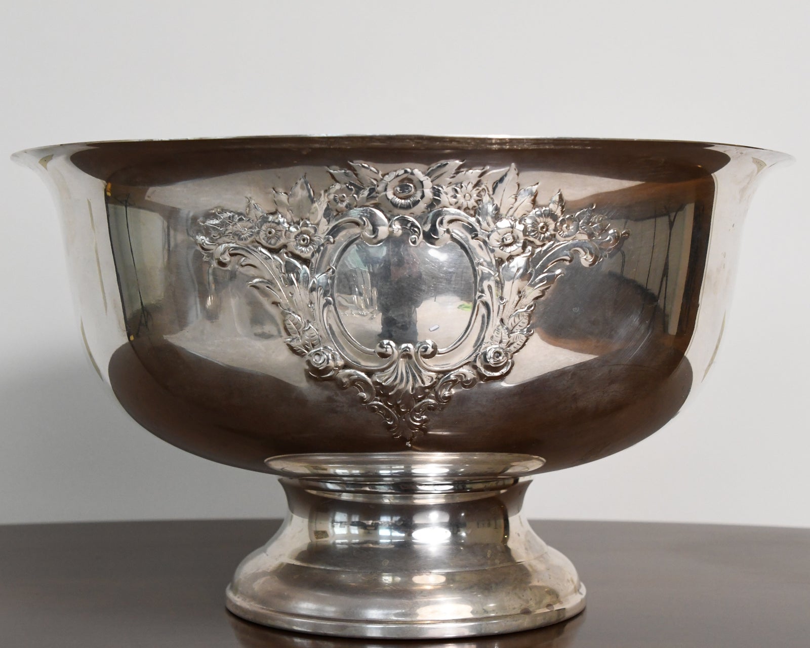 Vintage Silver-Plated Celebration Bowl