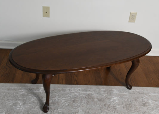 Vintage Oval Coffee Table