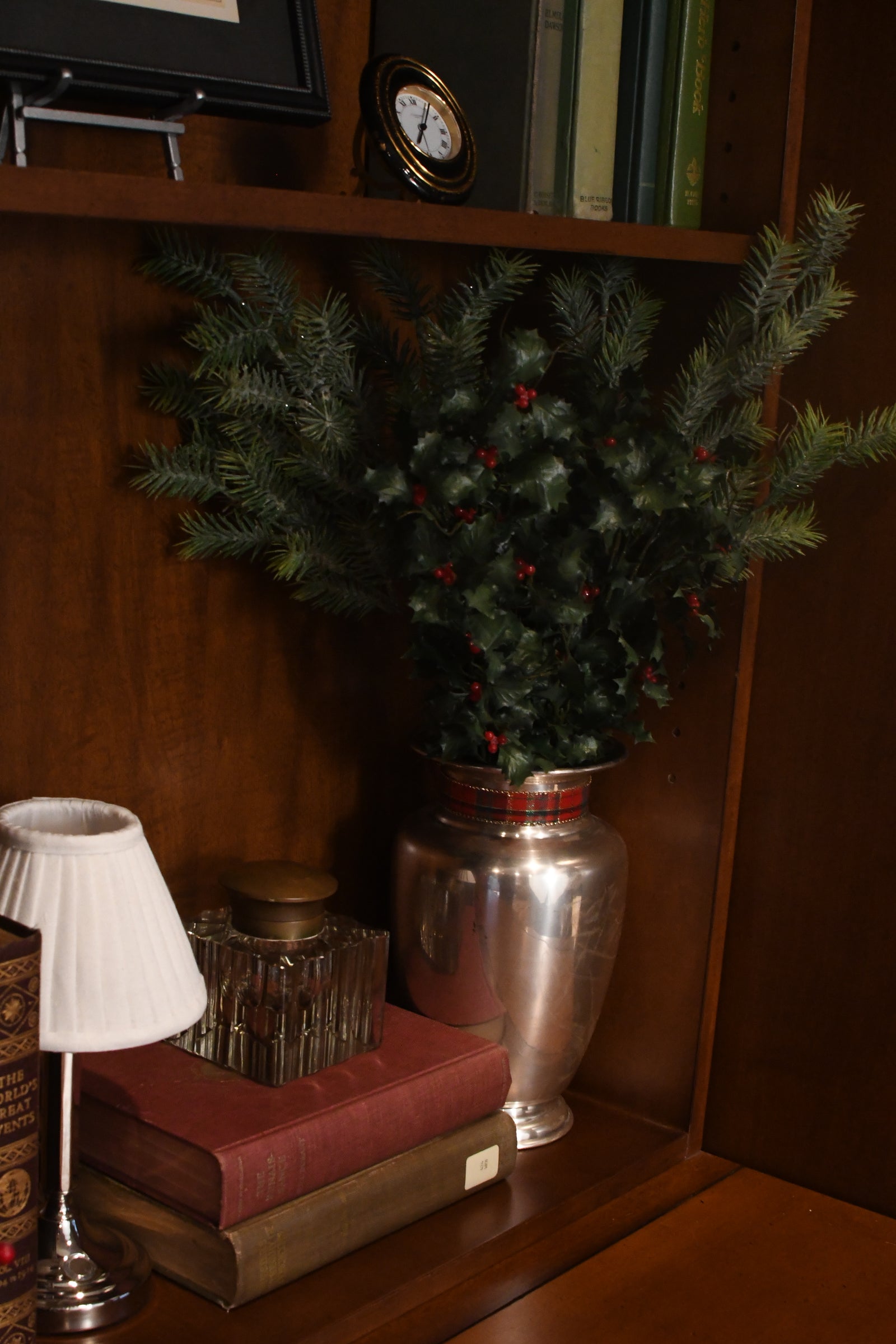 Vintage Restoration Hardware Silver Plated Vase - Set of Two