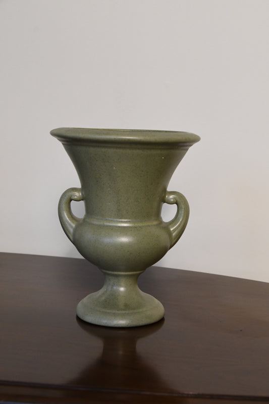 Vintage Green Haeger Urn