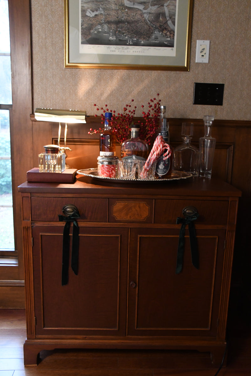 Vintage Mahogany Server