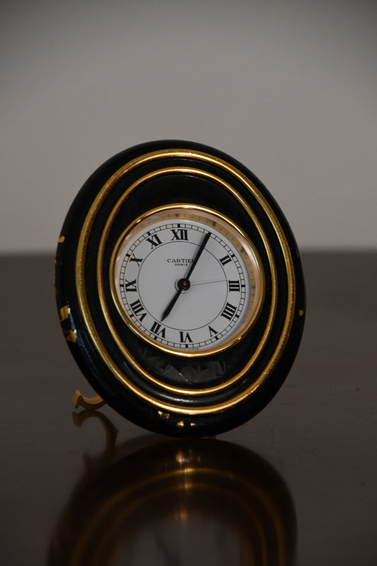 Vintage Cartier Paris Travel Alarm Clock