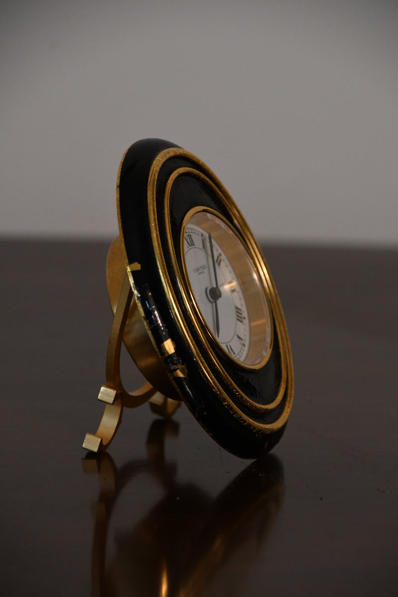 Vintage Cartier Paris Travel Alarm Clock