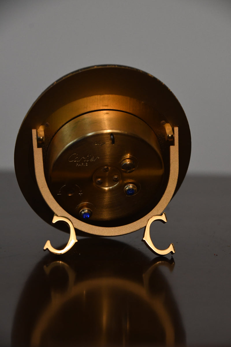 Vintage Cartier Paris Travel Alarm Clock