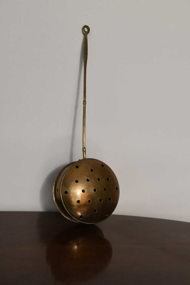 Vintage Copper Chestnut Roaster