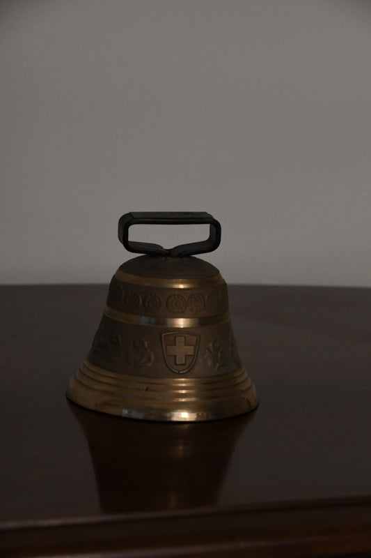 Vintage Brass Swiss Cow Bell