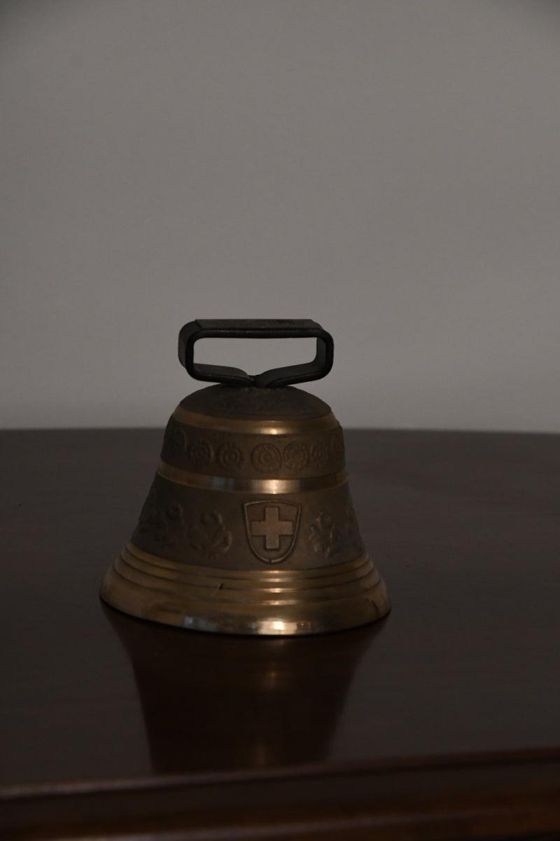 Vintage Brass Swiss Cow Bell
