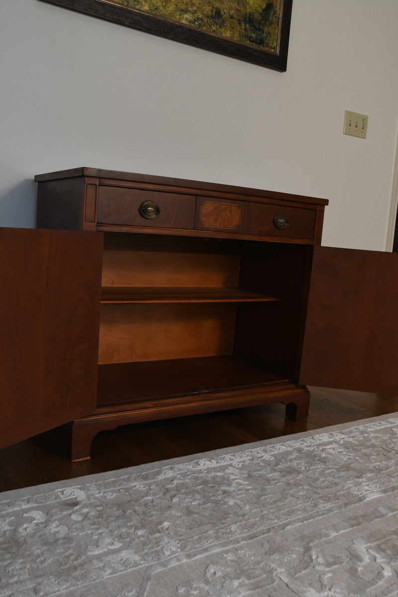 Vintage Mahogany Server