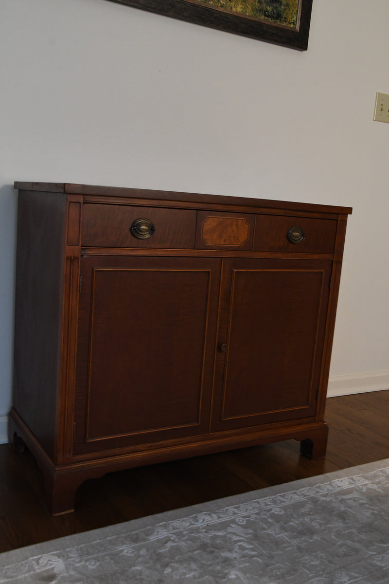 Vintage Mahogany Server