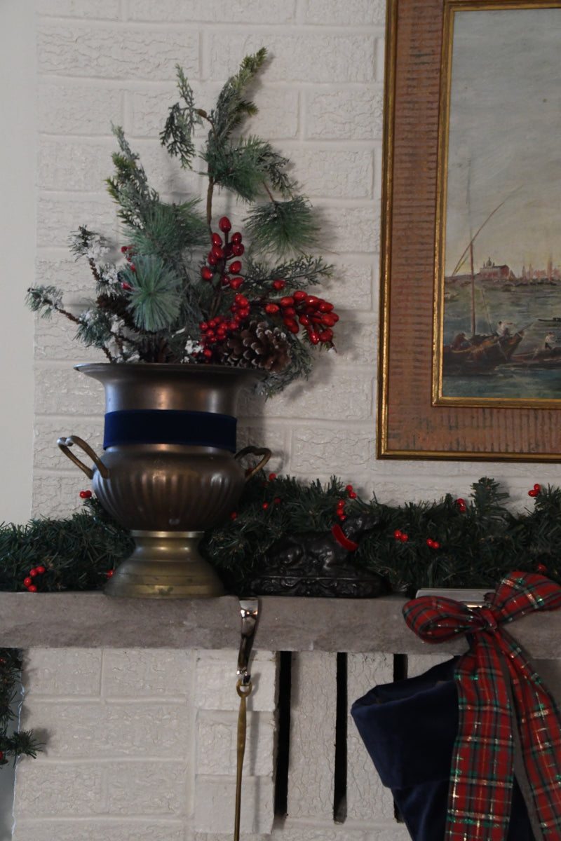 Vintage Brass Urn