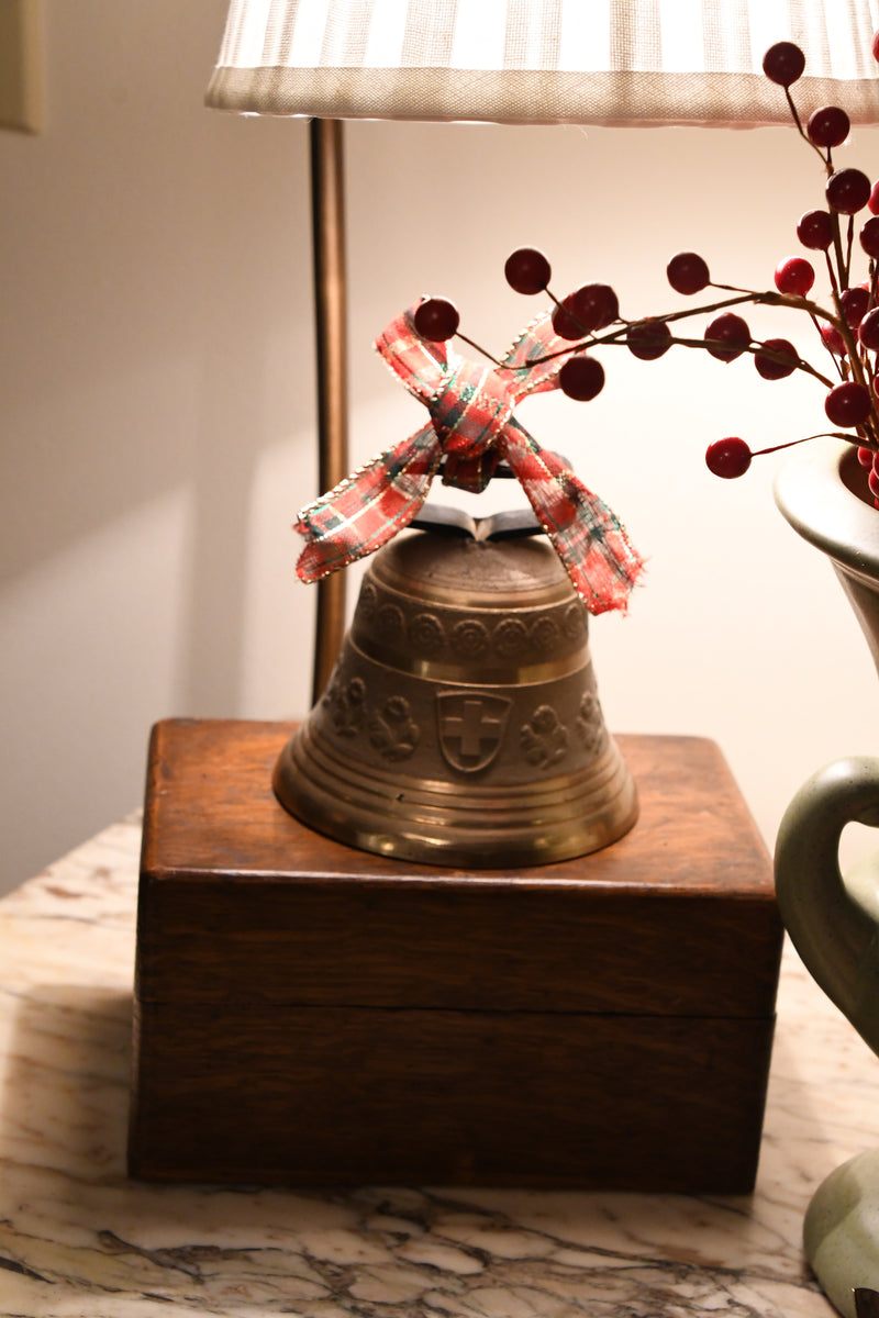 Vintage Brass Swiss Cow Bell