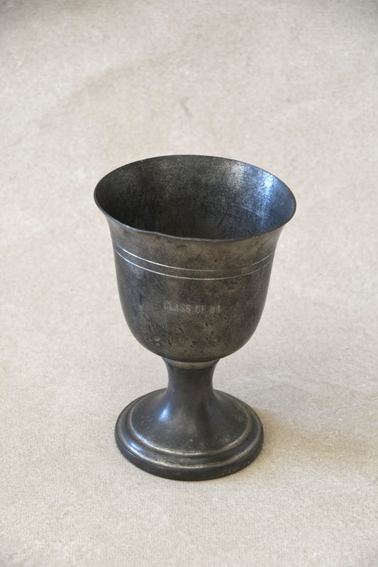 Vintage Pewter Urn