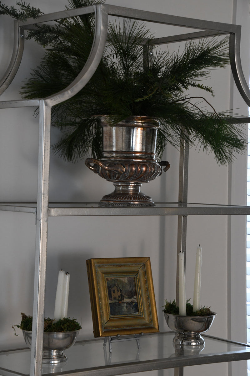 Vintage Silverplate Trophy Urn