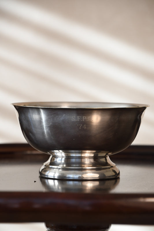 Vintage Paul Revere Bowl - S.F.P.C.  1974 Engraving