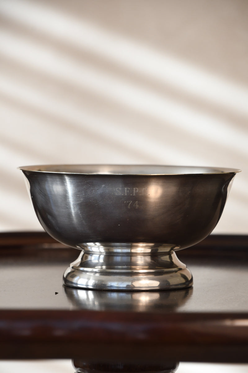 Vintage Paul Revere Bowl - S.F.P.C.  1974 Engraving