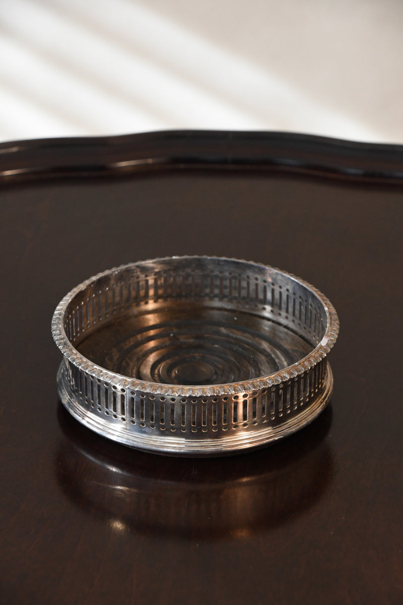 Vintage Silveplate Wine Coaster
