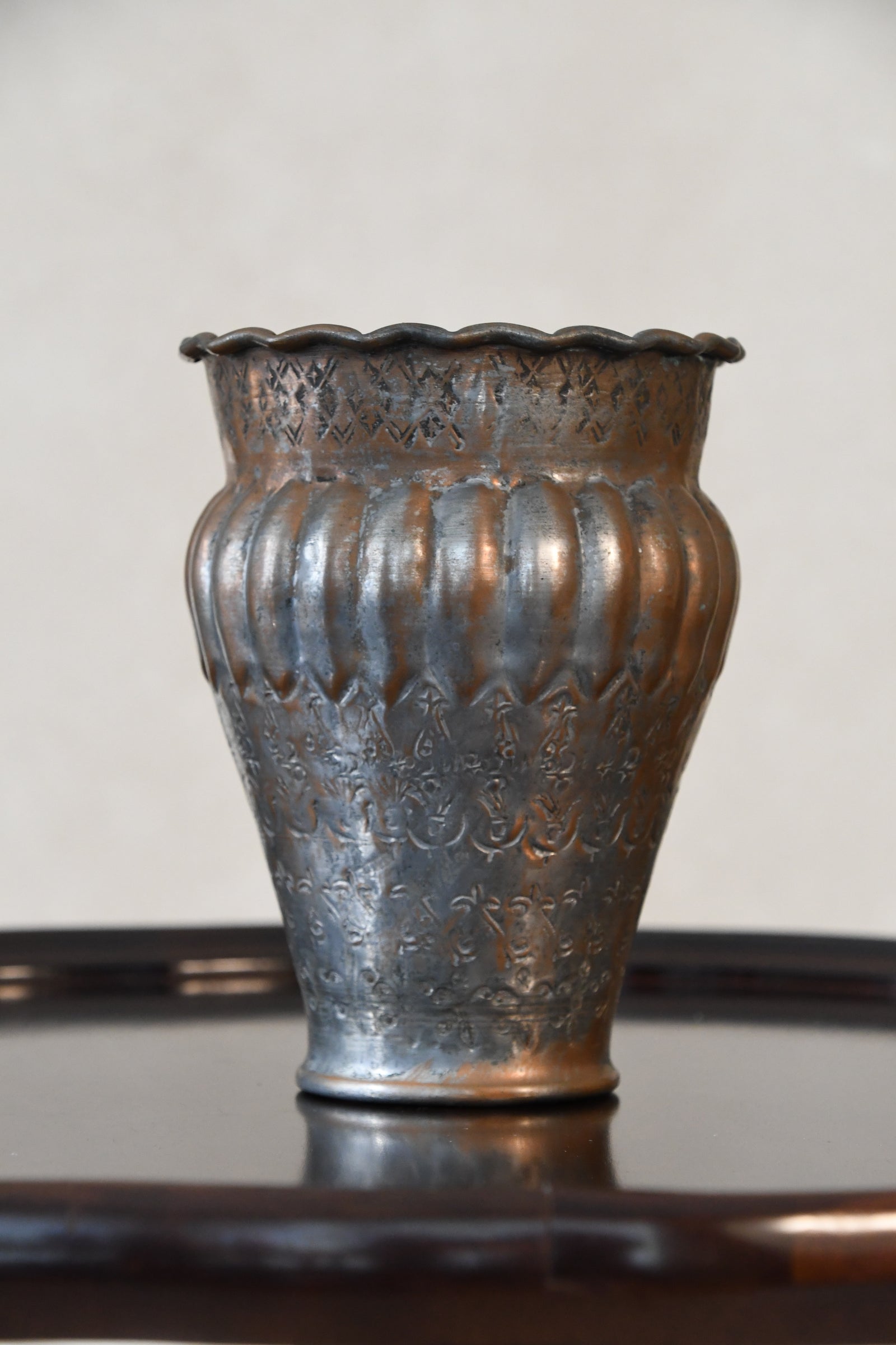 Vintage Egyptian Copper Urn