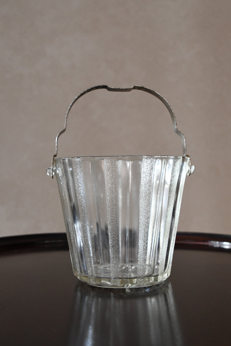 Vintage Crystal Ice Bucket