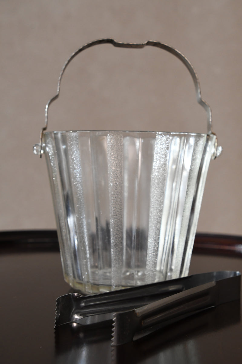 Vintage Crystal Ice Bucket