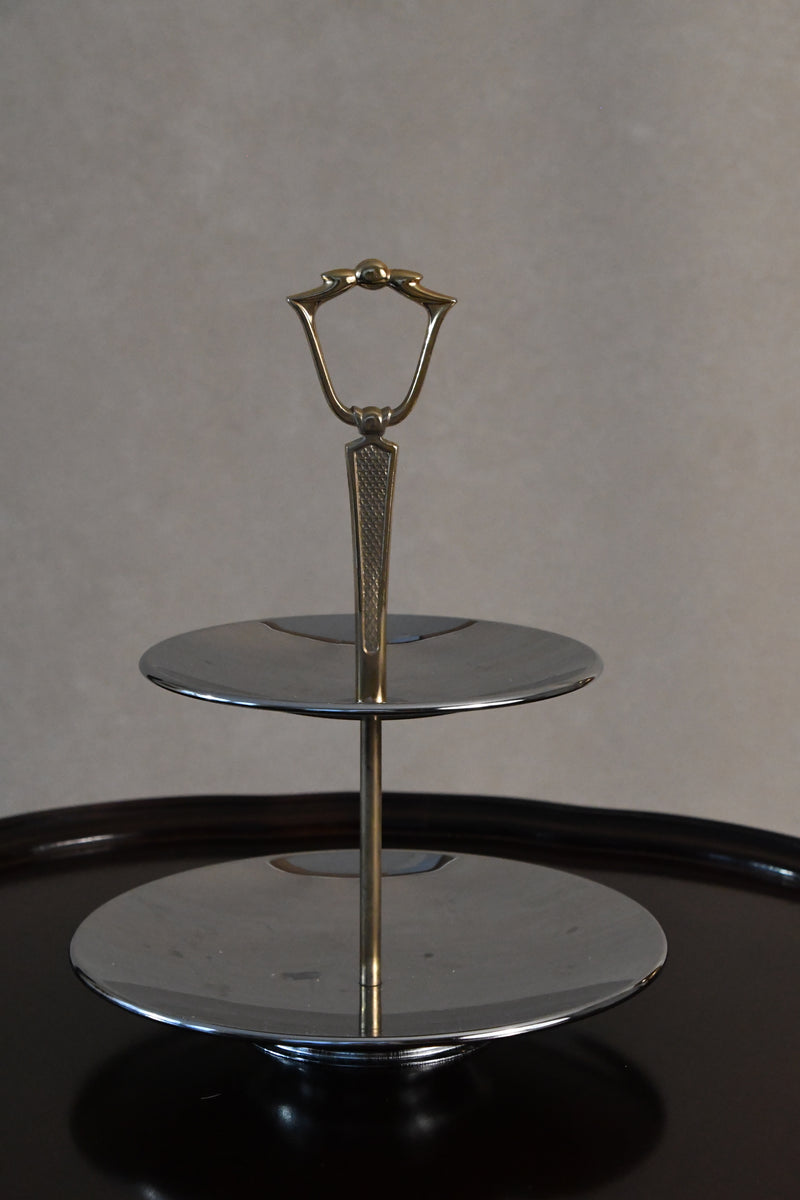 Vintage Kromex Two Tiered Tray