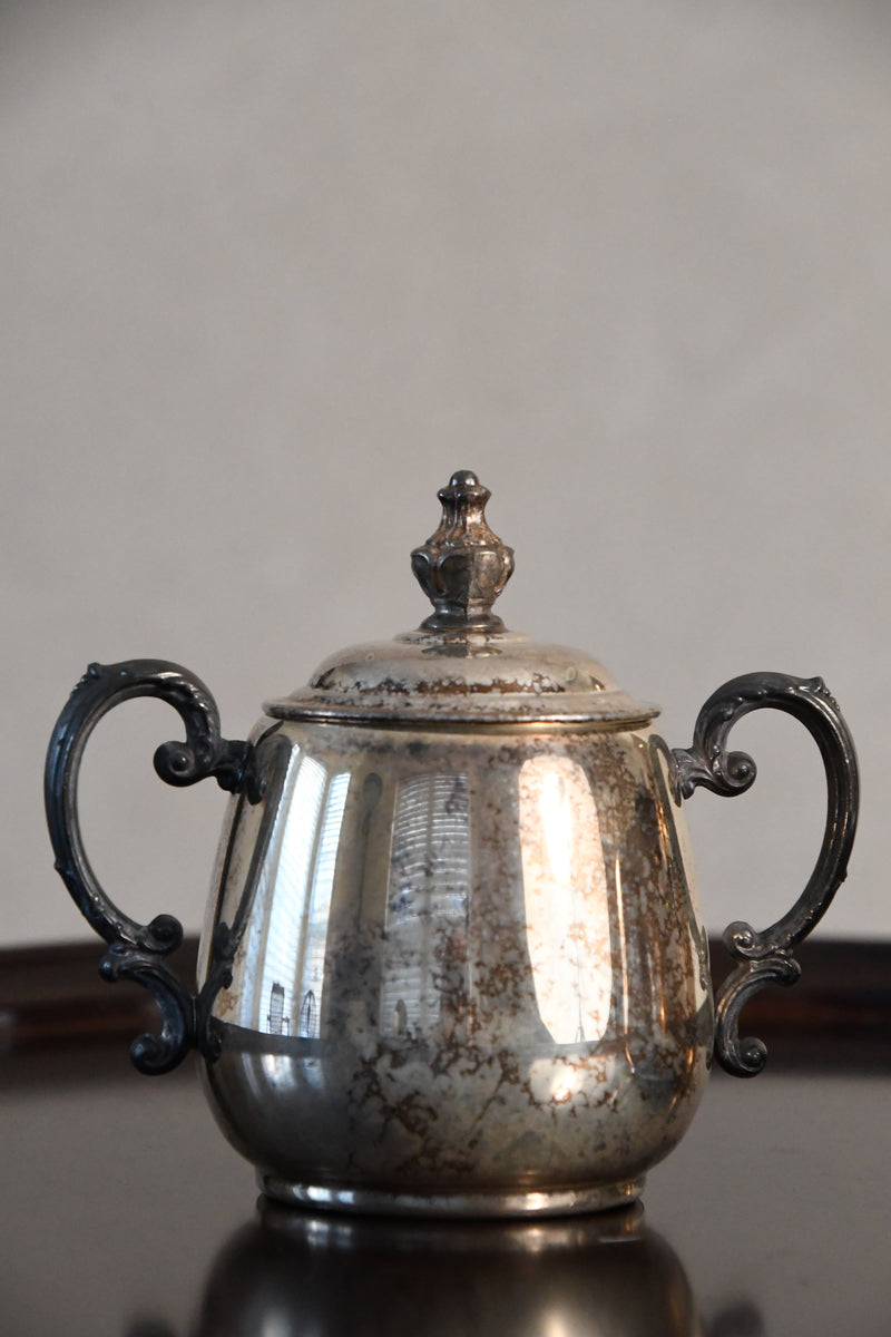 Vintage Silverplate Sugar and Creamer