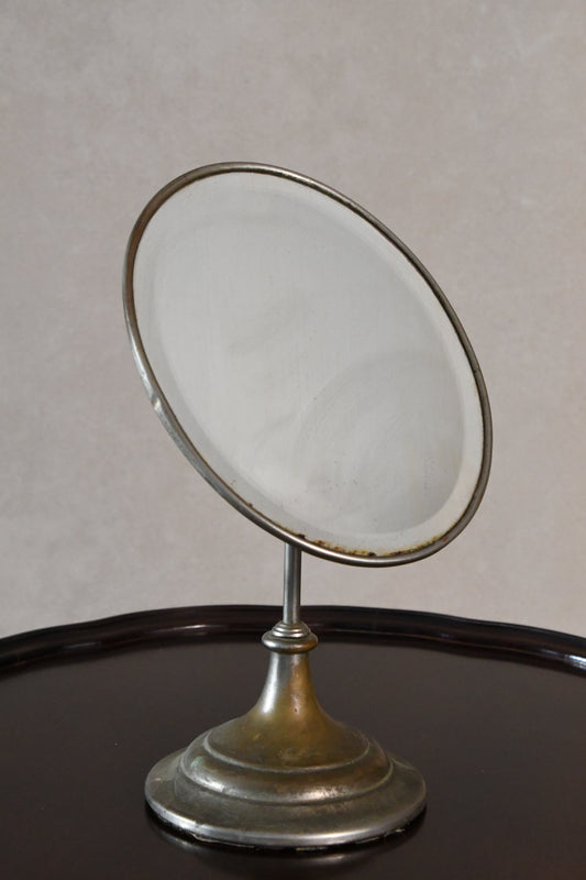 Antique Nickel Plated Standing Vanity