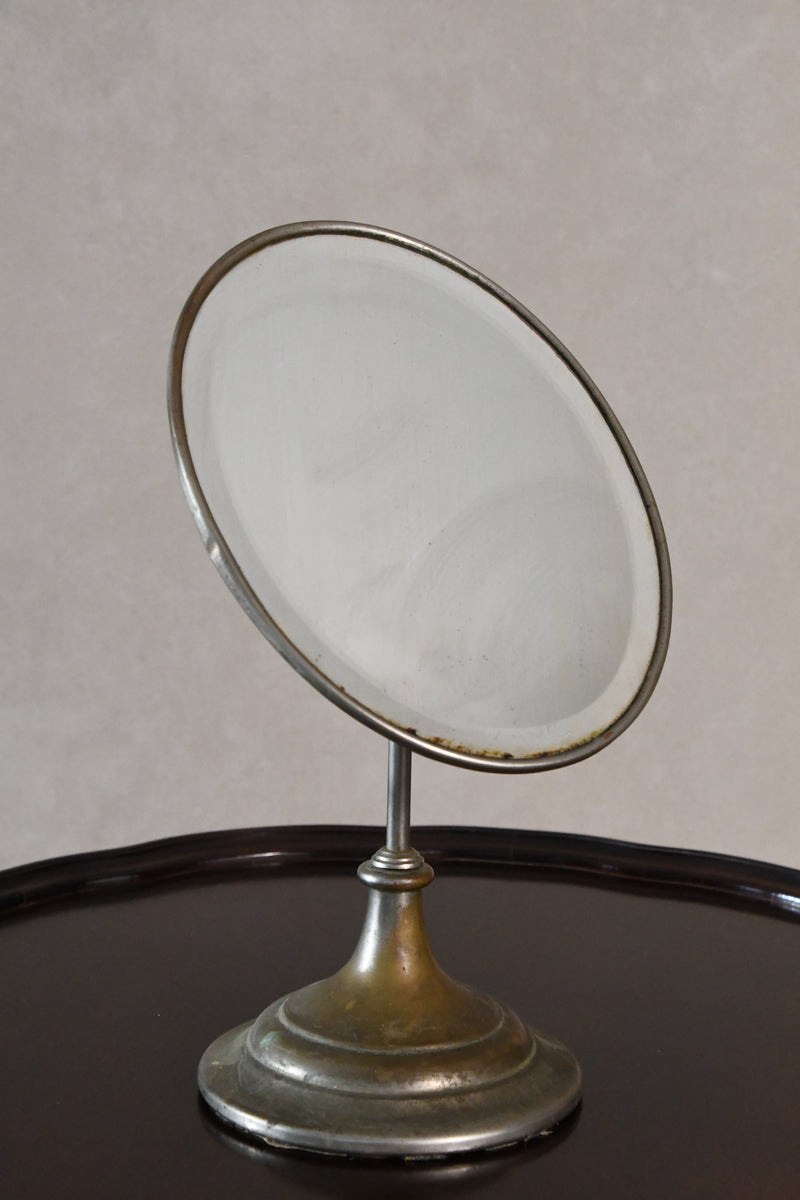 Antique Nickel Plated Standing Vanity