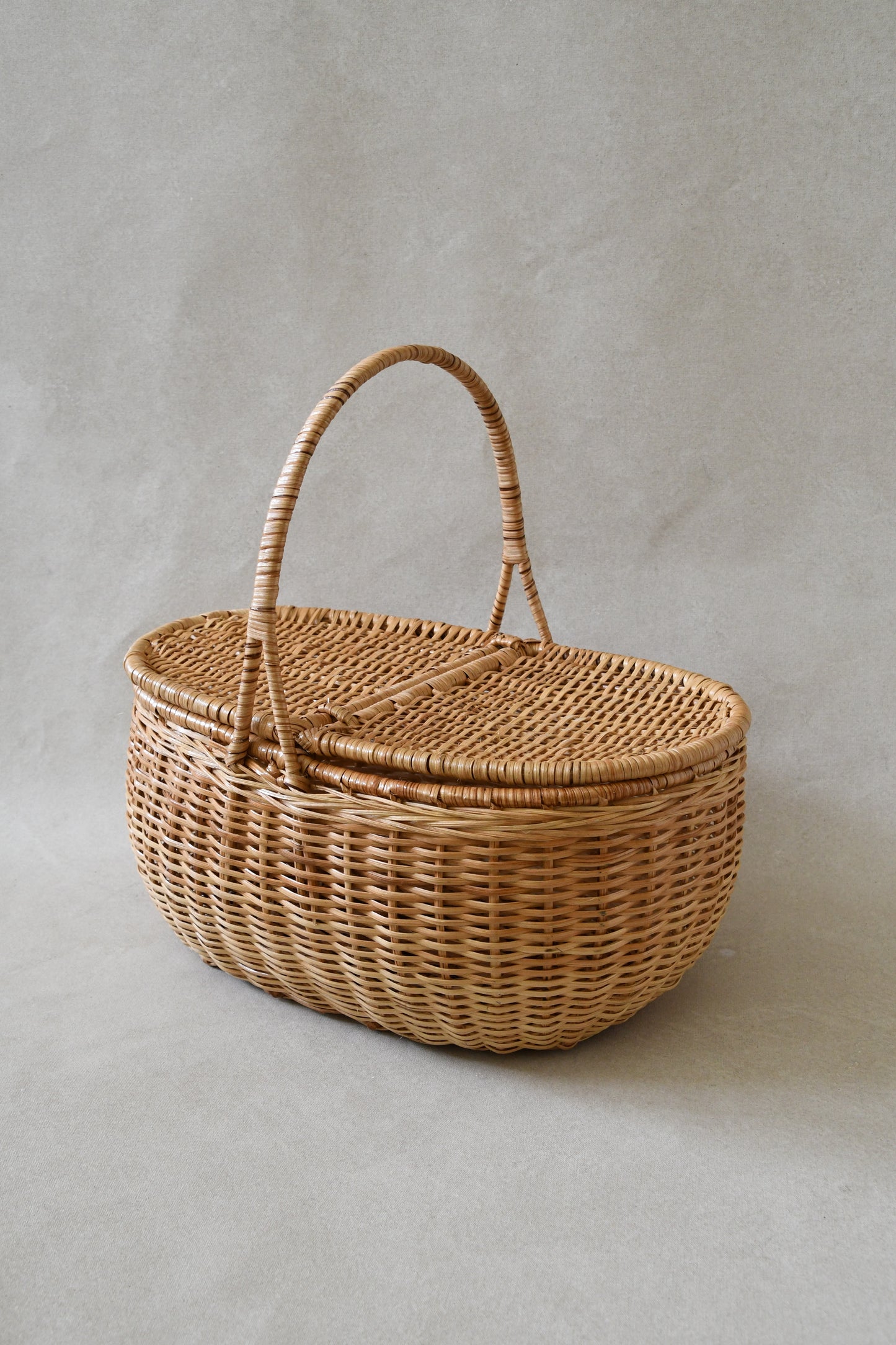 Handwoven Picnic Basket