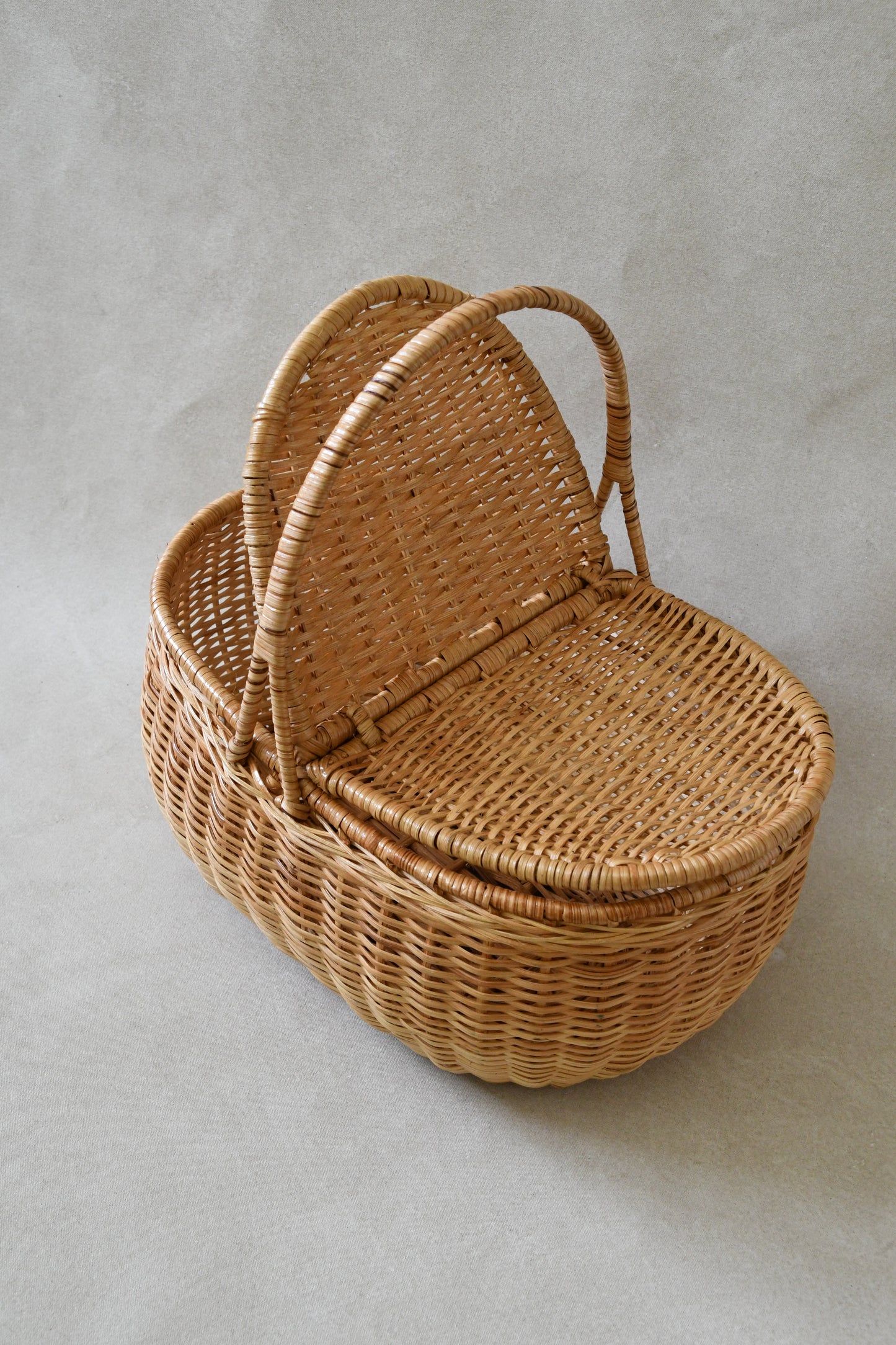 Handwoven Picnic Basket