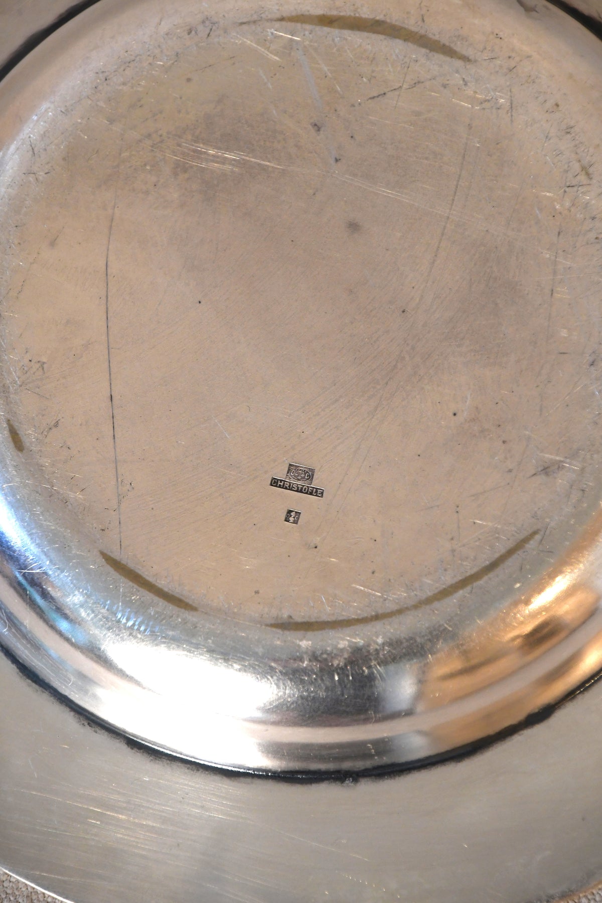 Vintage Christofle Wine Bottle Coaster