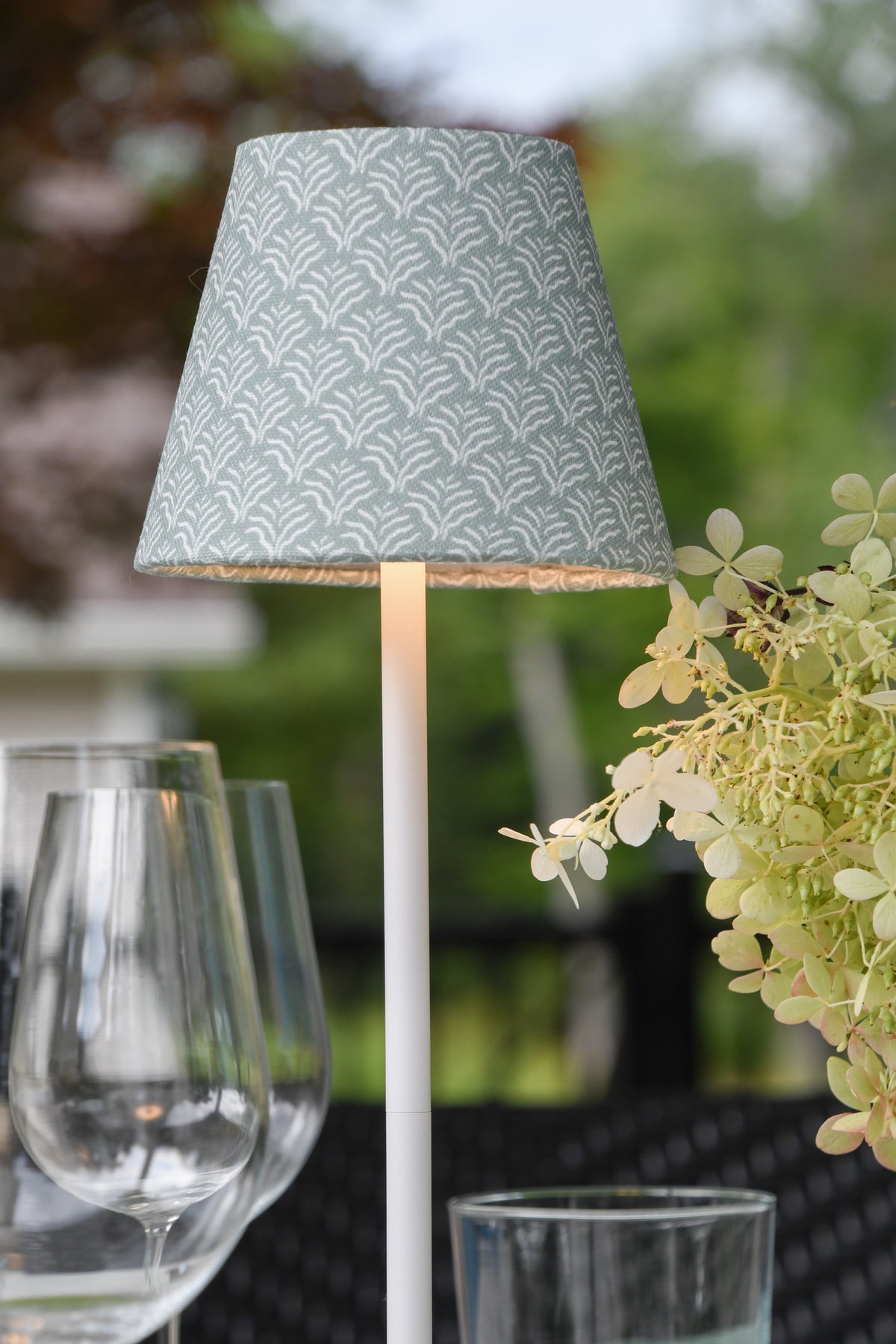 Petite Lottie Shade for Cordless LED Lamps Green