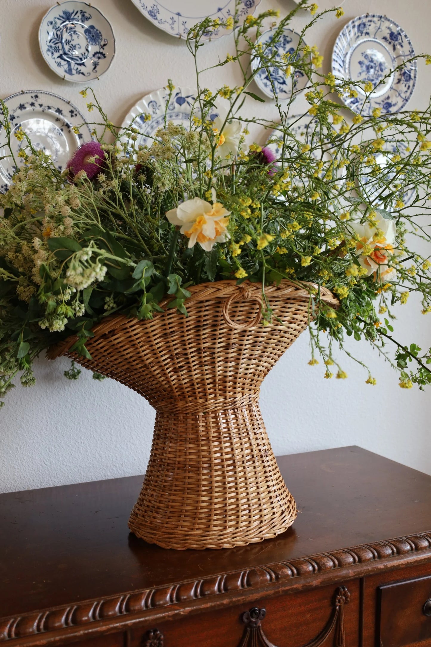 Wicker Fruit Bowl