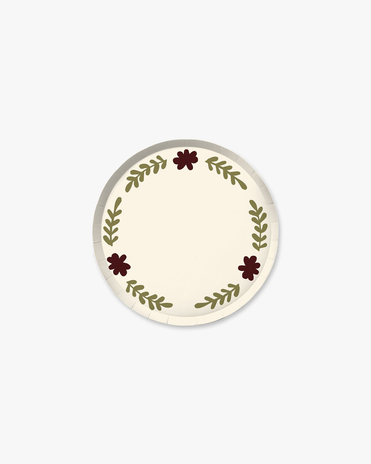 Casa Hors d'Oeuvres Plate Set - Creme