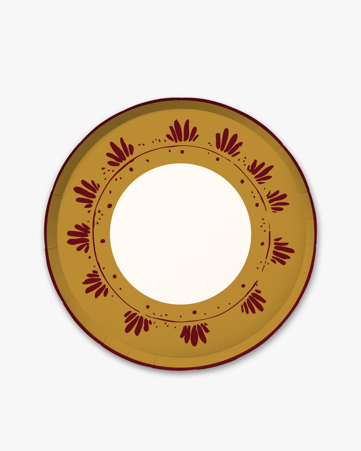 Fleur Dinner Plate Set - Maple