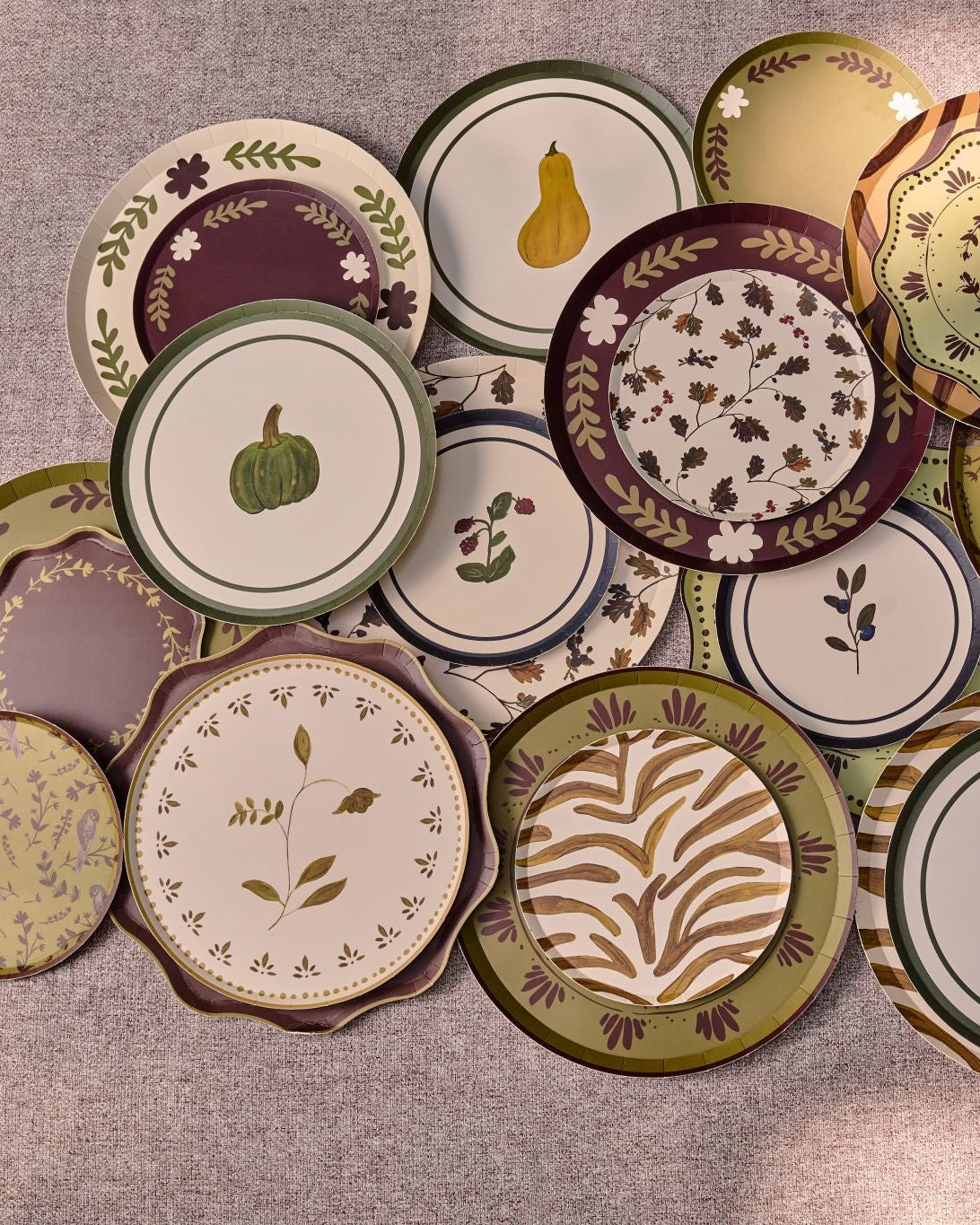 Bistro Appetizer Plate Set - Green