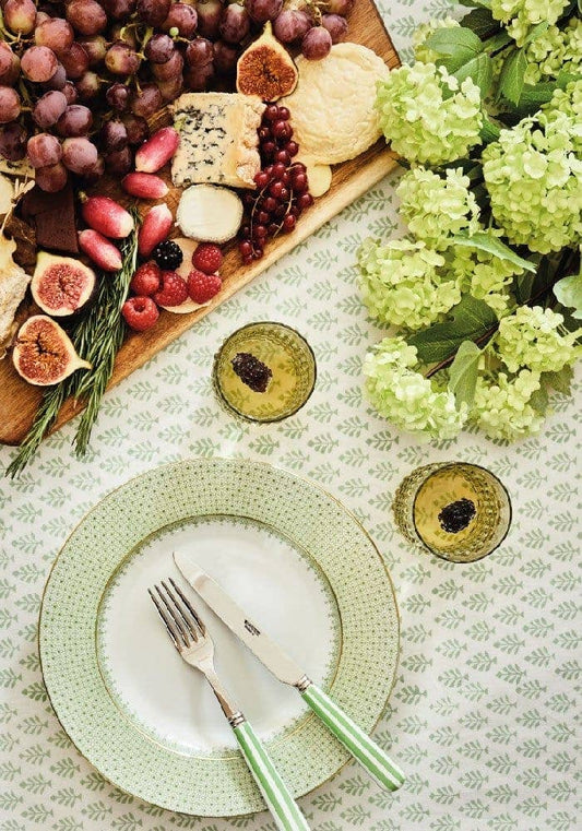 Cotswold Green Tablecloth