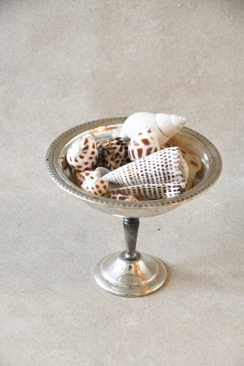 Vintage Silverplate Footed Compote