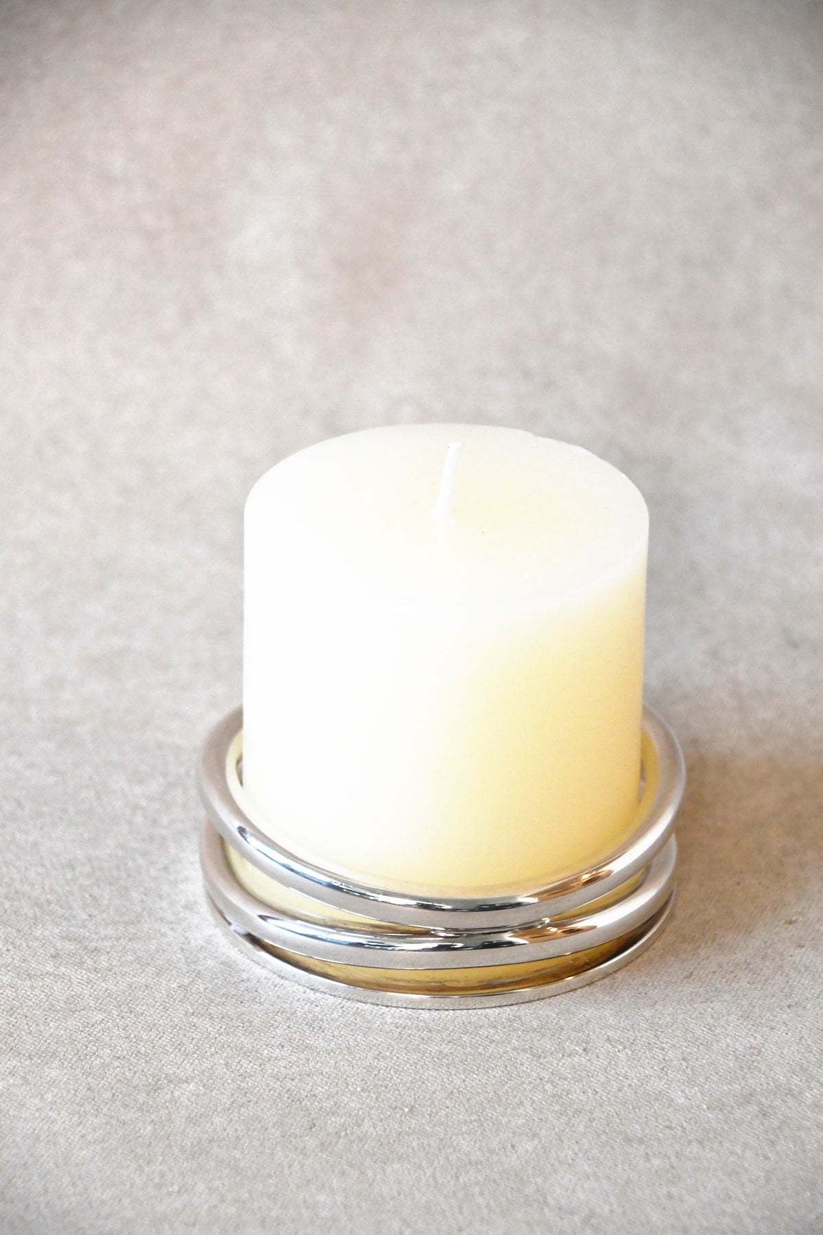 Christofle Vertigo Pillar Candle Holder