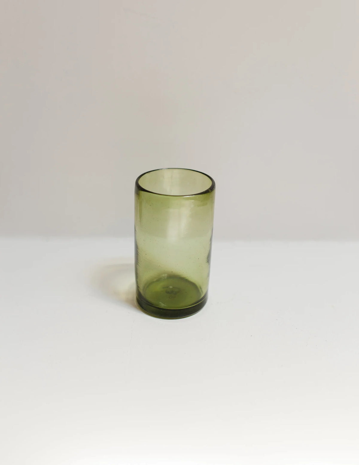 Tall Olive Votive Holder