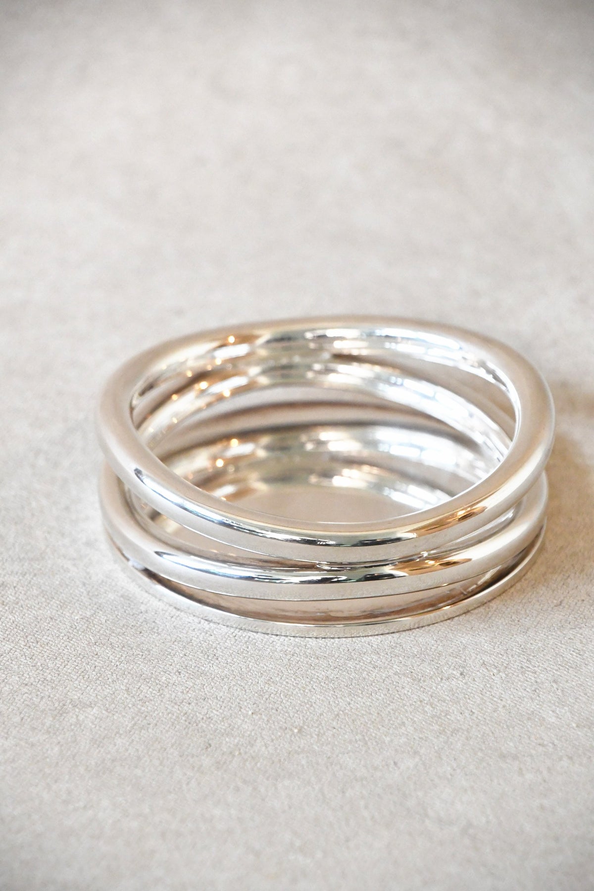 Christofle Vertigo Pillar Candle Holder